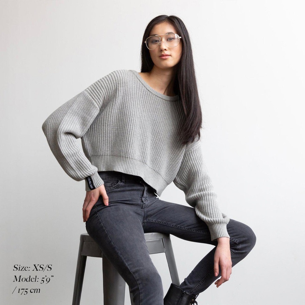 Gray Women's Sweater